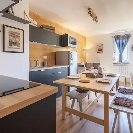 Appartement Les Gourgs Blancs - 80m Des Pistes - 6 Personnes Génos