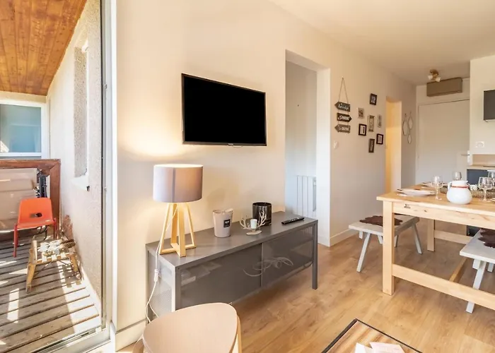 شقة Les Gourgs Blancs - 80m Des Pistes - 6 Personnes Génos